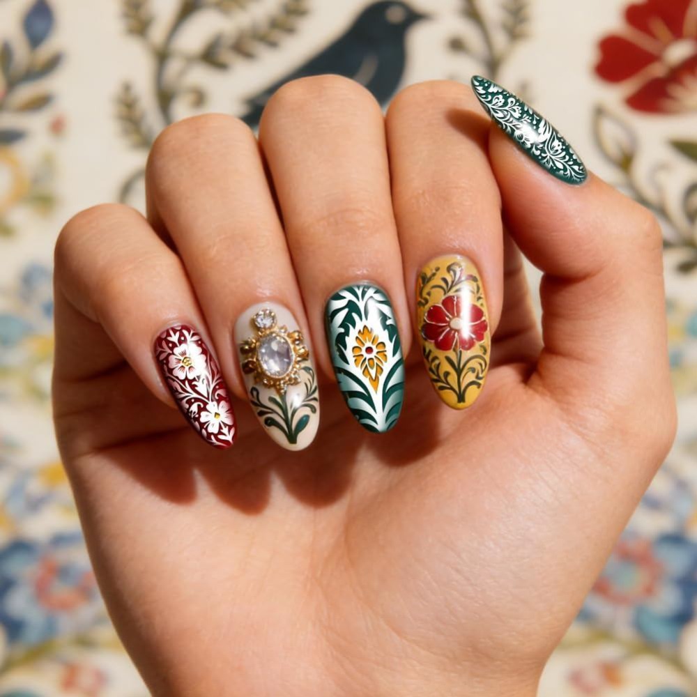 3pcs Flower Nail Stamping Plat - Nail Stamping Plate review and price