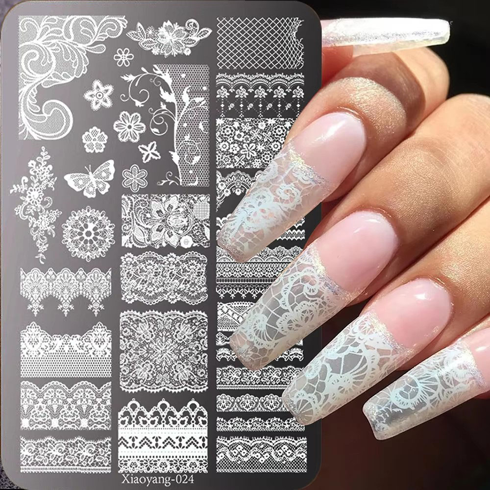 14.5*9.5 Lace Metal Nail Art S - Nail Art Leopard review and price