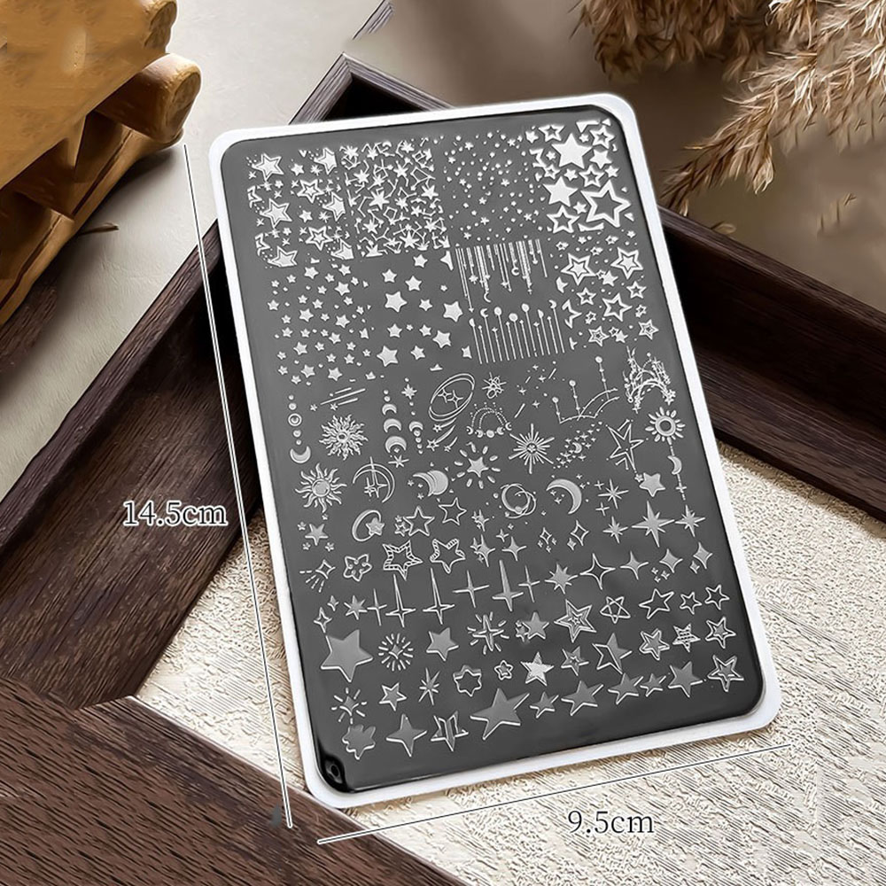 14.5*9.5 Lace Metal Nail Art S - Nail Art Leopard review and price