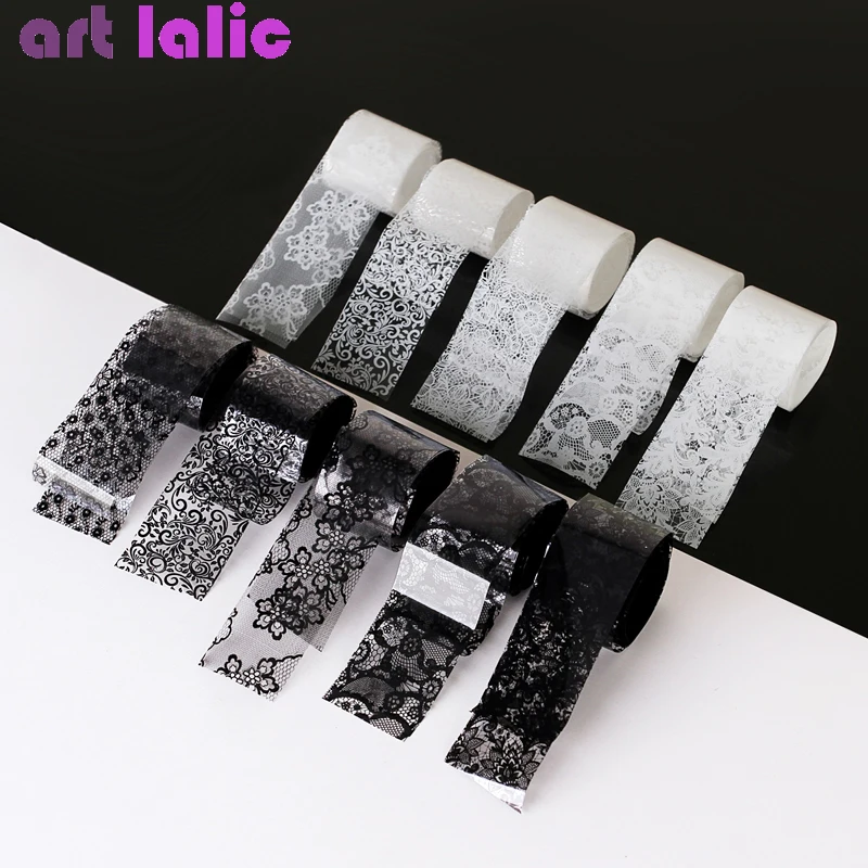 10 Rolls 2.5*60cm New Black Wh - Nail Art Leopard review and price