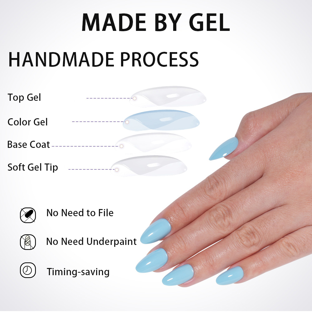 VITAGWX 32pcs Press on Nails A - Nail Art Aesthetic review and price