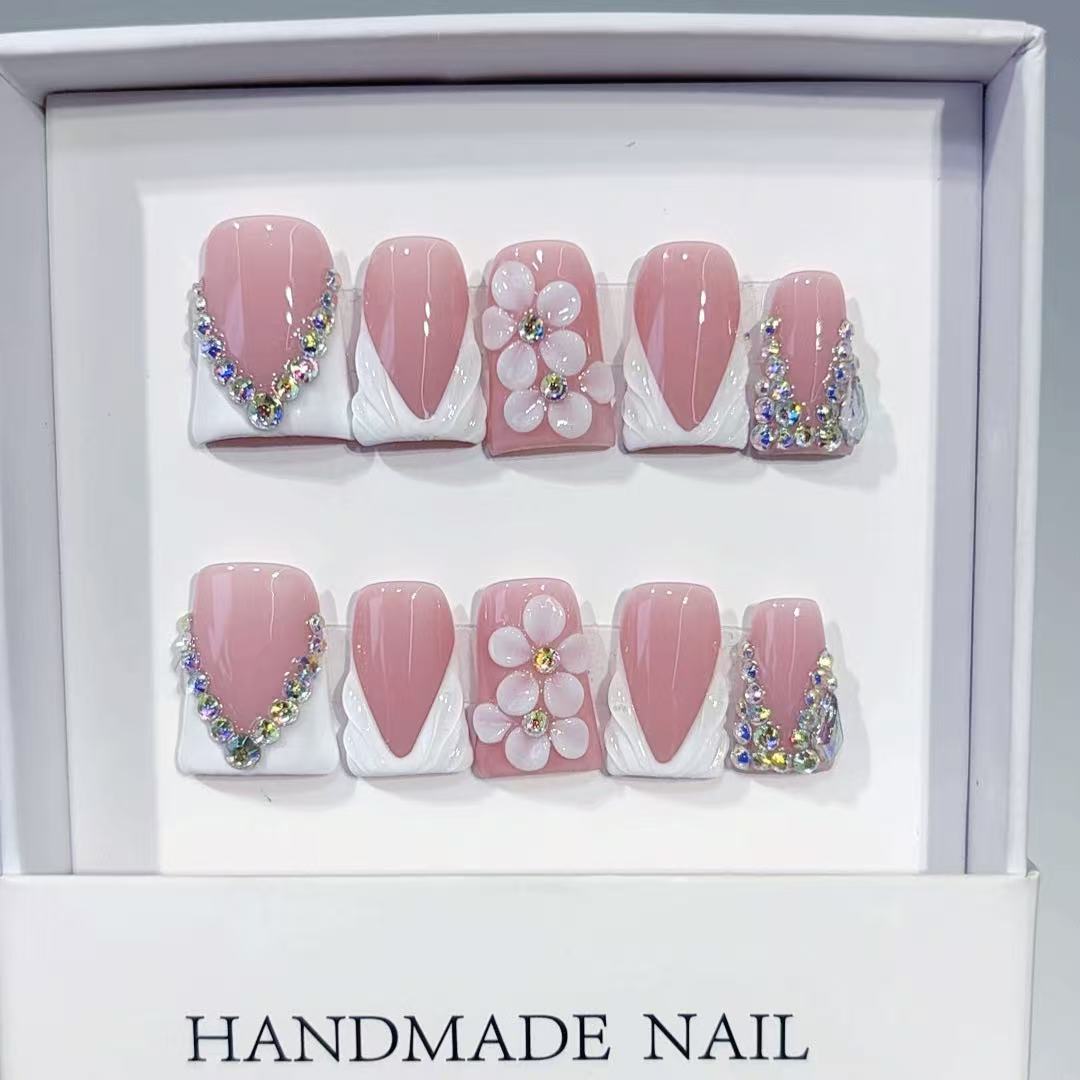 10pcs High-end Simple and eleg - Nail Art Aesthetic review and price