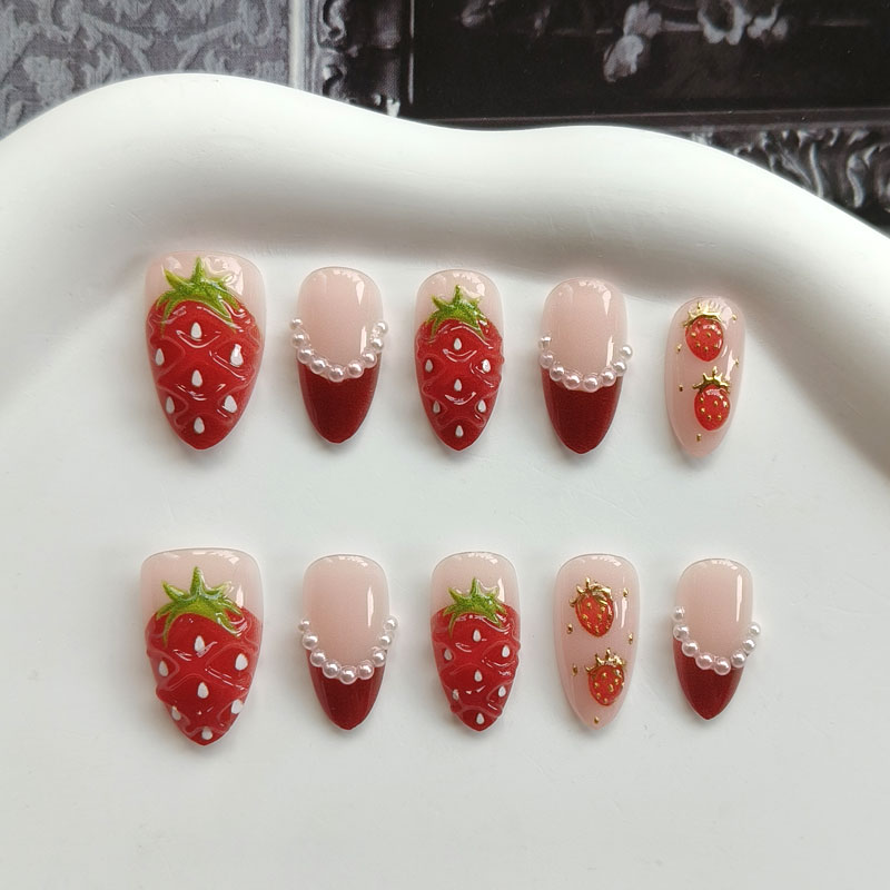10Pcs Women French Style 3D St - Nail Art French Nails review and price
