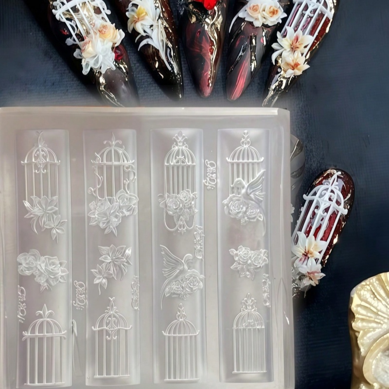 Butterfly Candlestick, Rose Bi - Nail Art Gothic review and price
