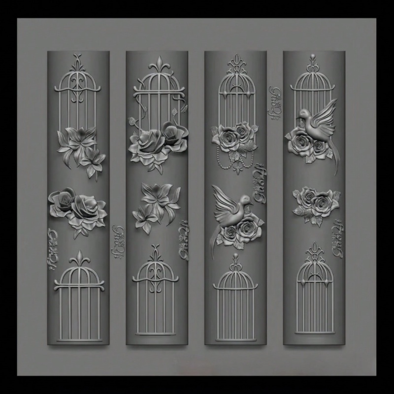 Butterfly Candlestick, Rose Bi - Nail Art Gothic review and price