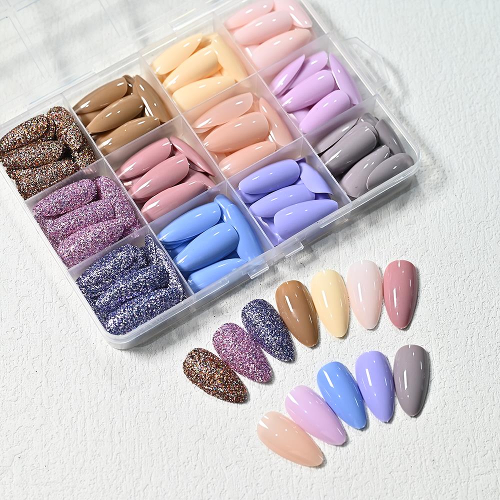 288Pcs Glossy Macaron Medium A - Nail Art Aesthetic review and price