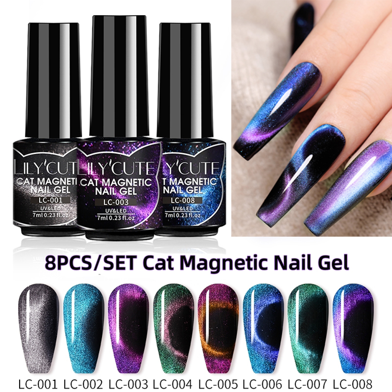 LILYCUTE 7ML 9D Starry Rainbow - Nail Art Rainbow review and price