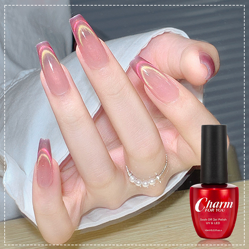 6 Colors Aurora Cat Eye Magnet - Nail Art Rainbow review and price