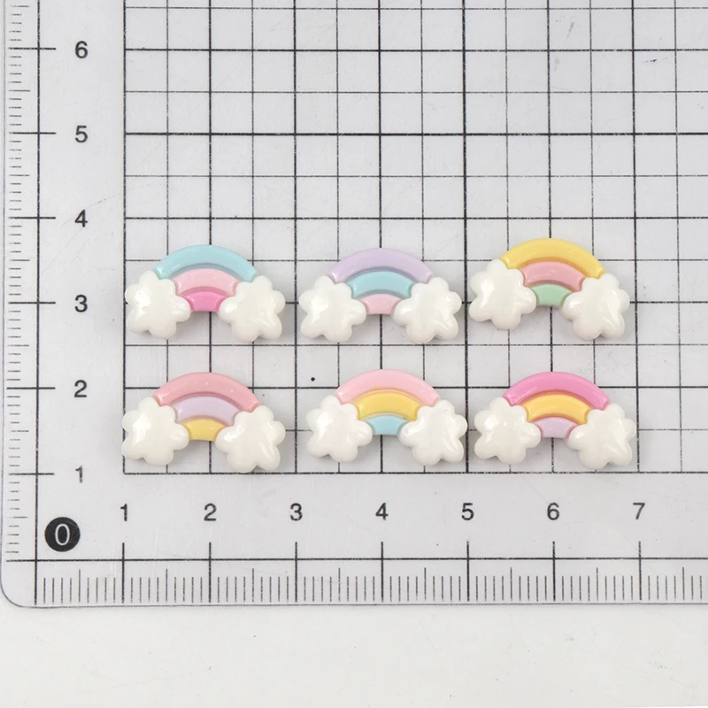 30Pcs/300pcs Mini Resin Rainbo - Nail Art Rainbow review and price