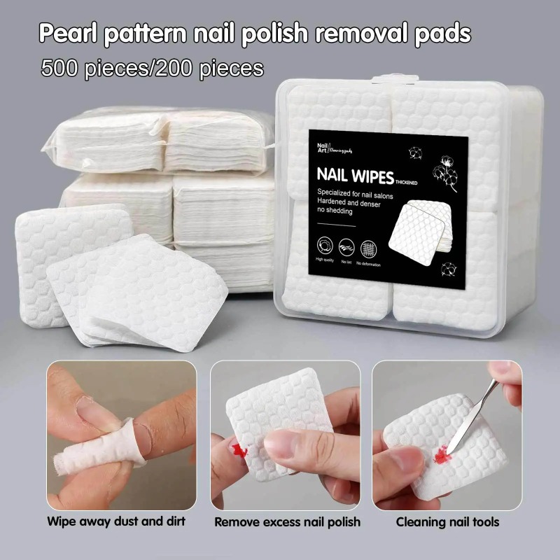 200/500pcs Lint-Free Nail Poli - Nail Art Remove review and price
