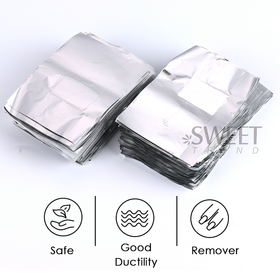50/100pcs Immersion Remover Al - Nail Art Remove review and price