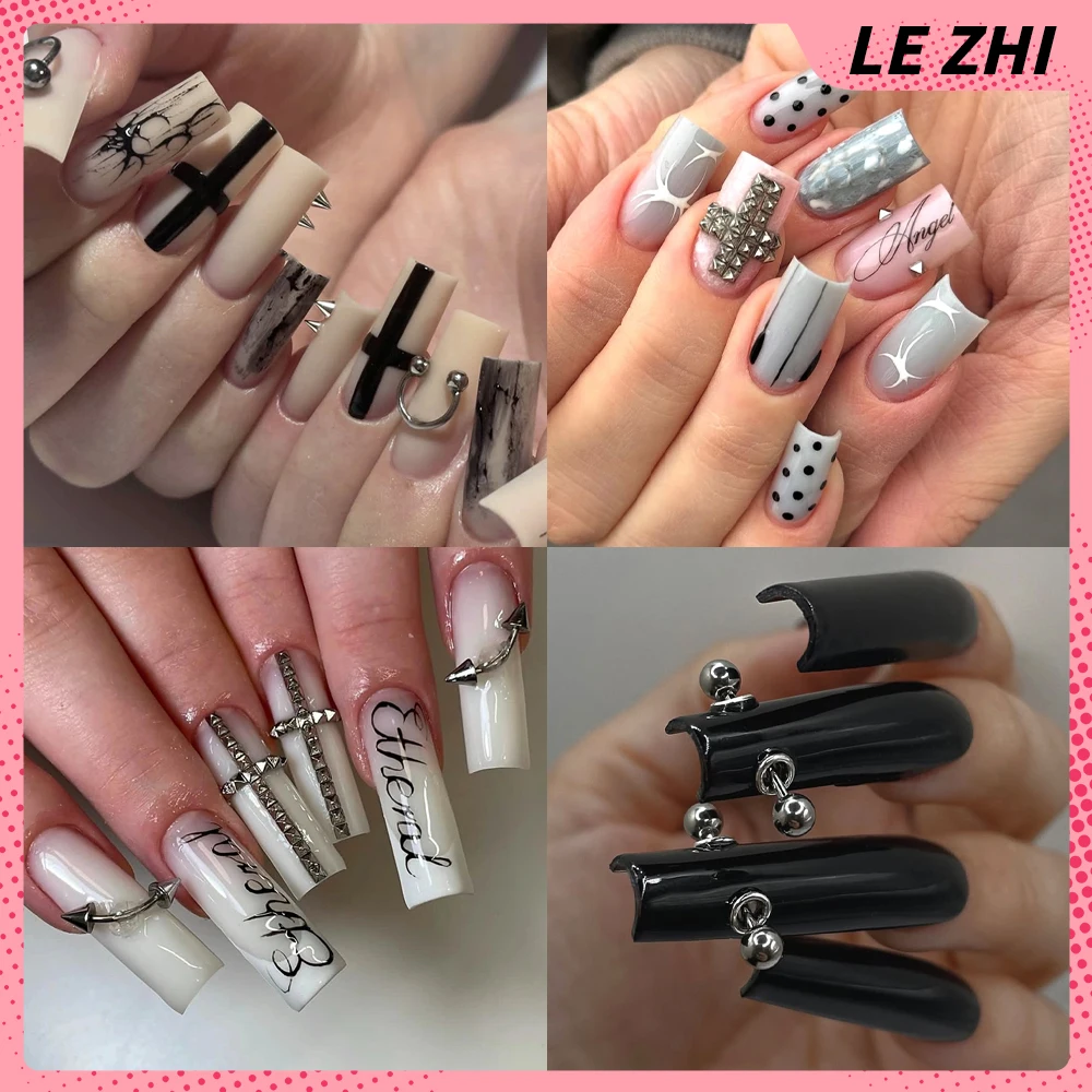 Y2K Spice Girls 10Pcs Handmade - Nail Art Gothic review and price