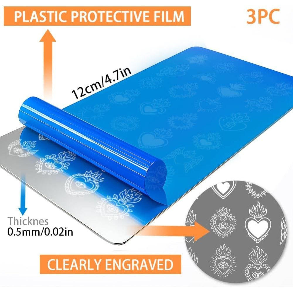 84 Patterns Sacred Heart Nail  - Nail Stamping Plate review and price