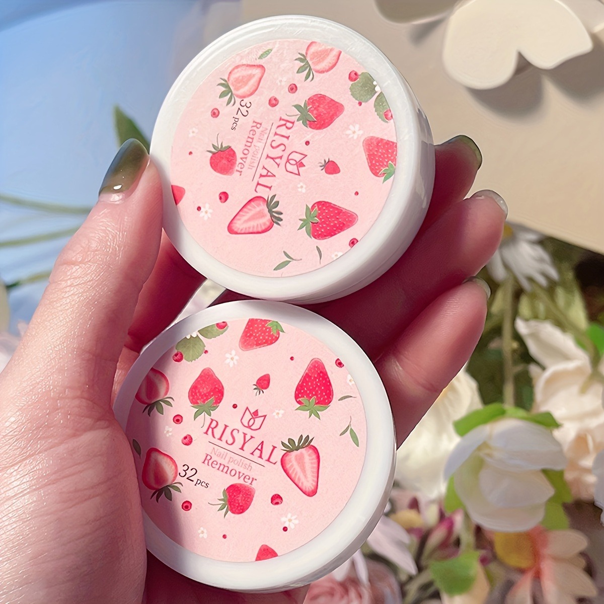 32pcs/Box Strawberry Nail Poli - Nail Art Remove review and price